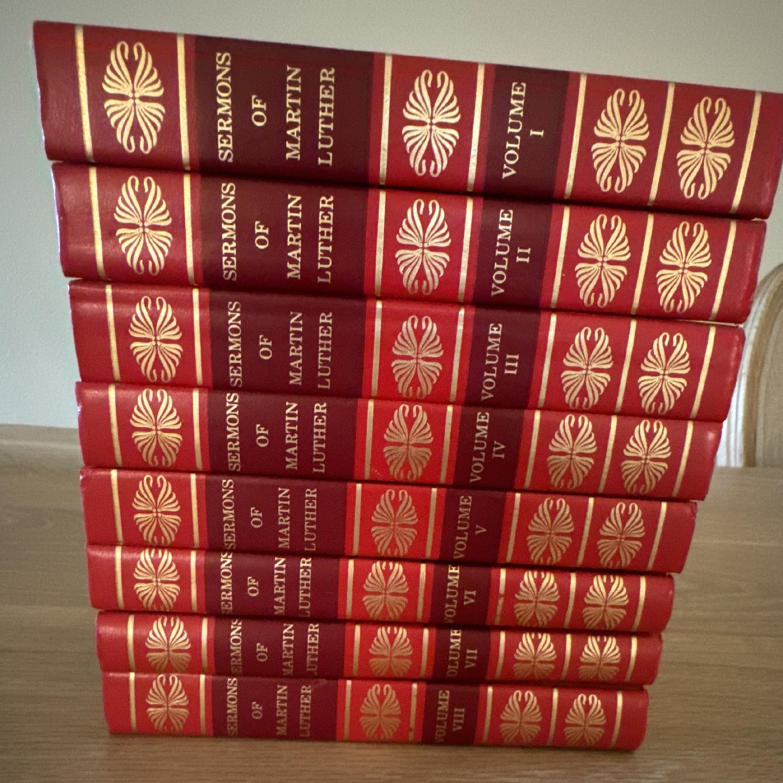 Martin Luther Sermons 8-Volume Hardcover Set Baker Book House 1988 Christianity