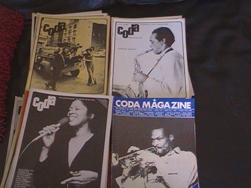 Coda – Many issues of the great jazz magazine – $10 – less for bulk purchase