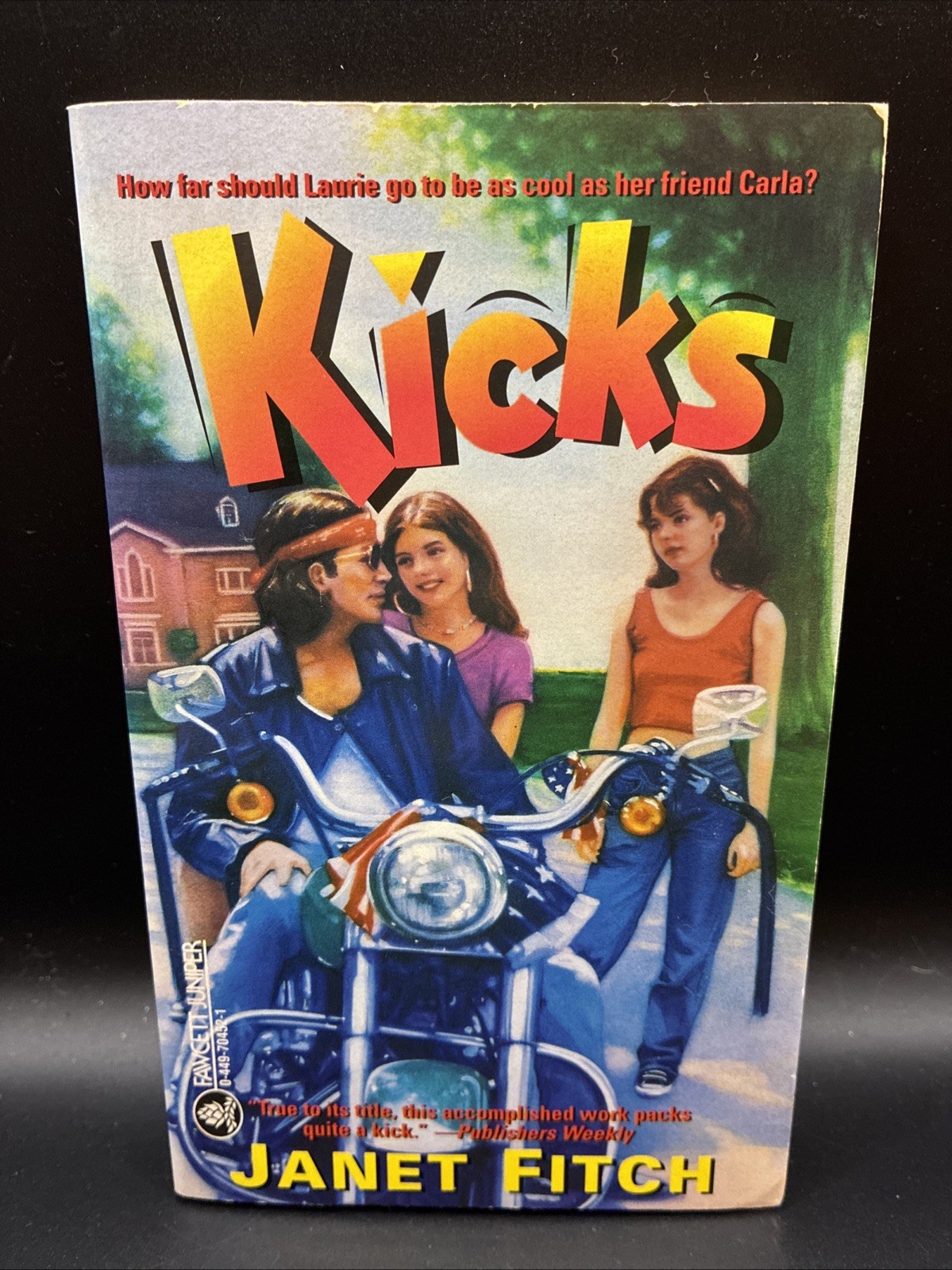 Janet Fitch “Kicks” First Ballantine Edition 1996