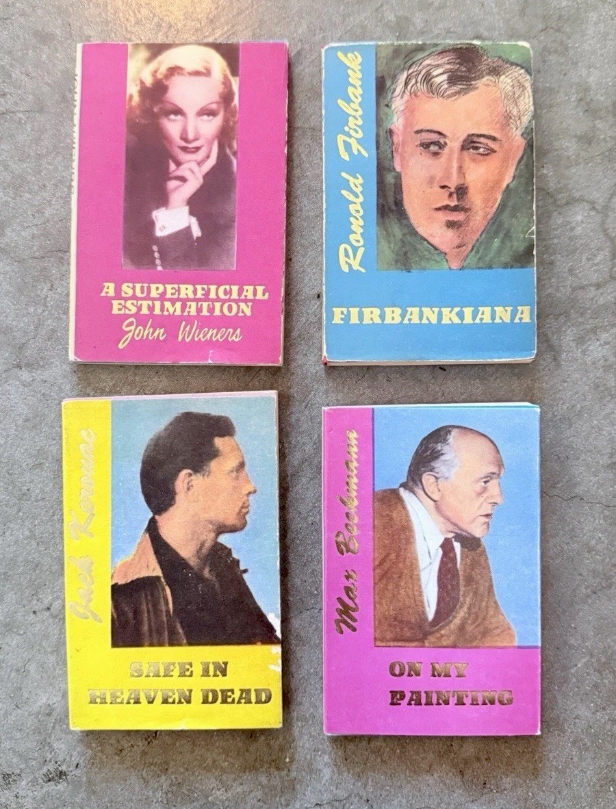 Hanuman Books Lot of 4 John Wieners Kerouac Beckmann Farrokhzad Rare