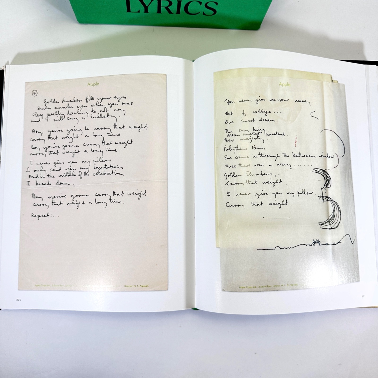 Paul McCartney: The Lyrics 1956 to the Present, Box Set, HC, 1st Edition, 2021