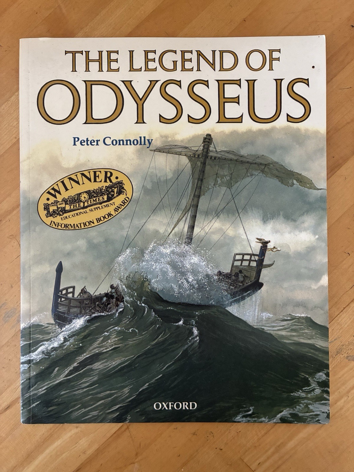 The Legend of Odysseus by Peter Connolly 1991 Oxford University Press Paperback