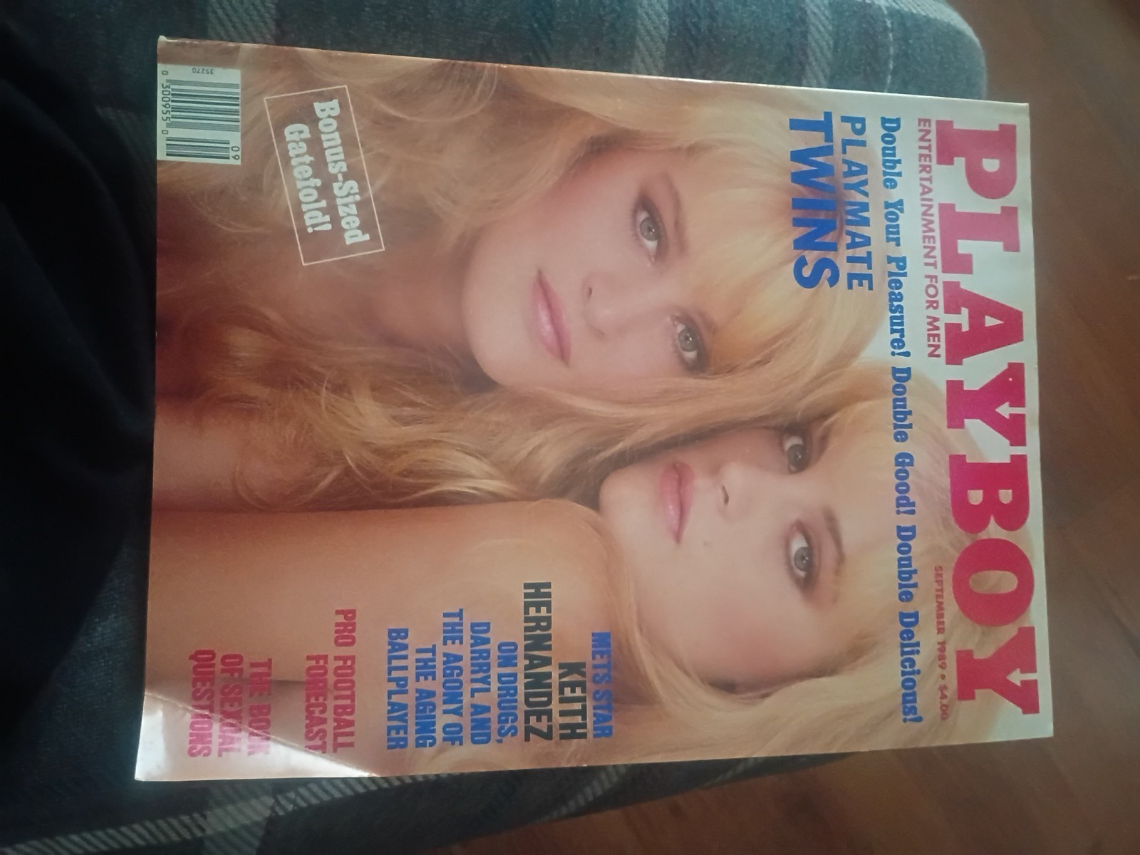 Playboy Magazine Sept 1989