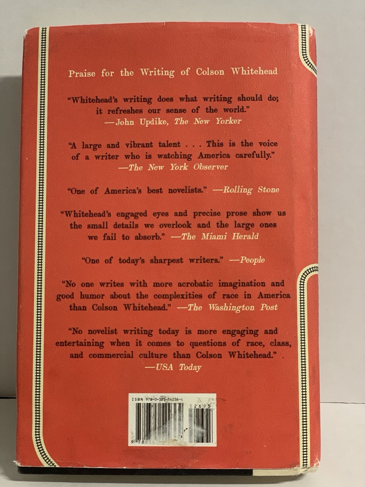The Underground Railroad Colson Whitehead 1st Ed 1st Print HC