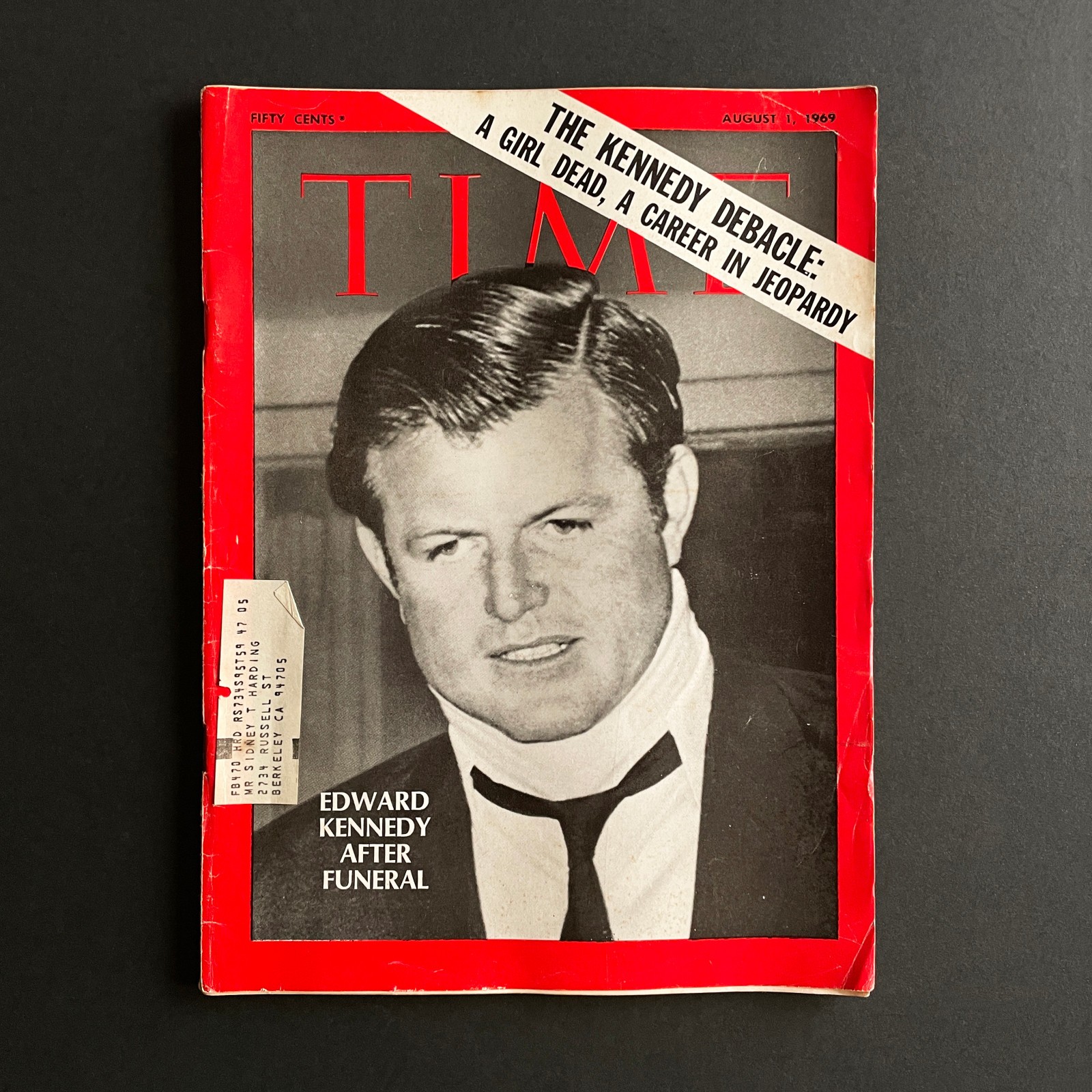Time Magazine Aug 1, 1969 • Ted Kennedy • Chappaquiddick • Post-Moon Landing