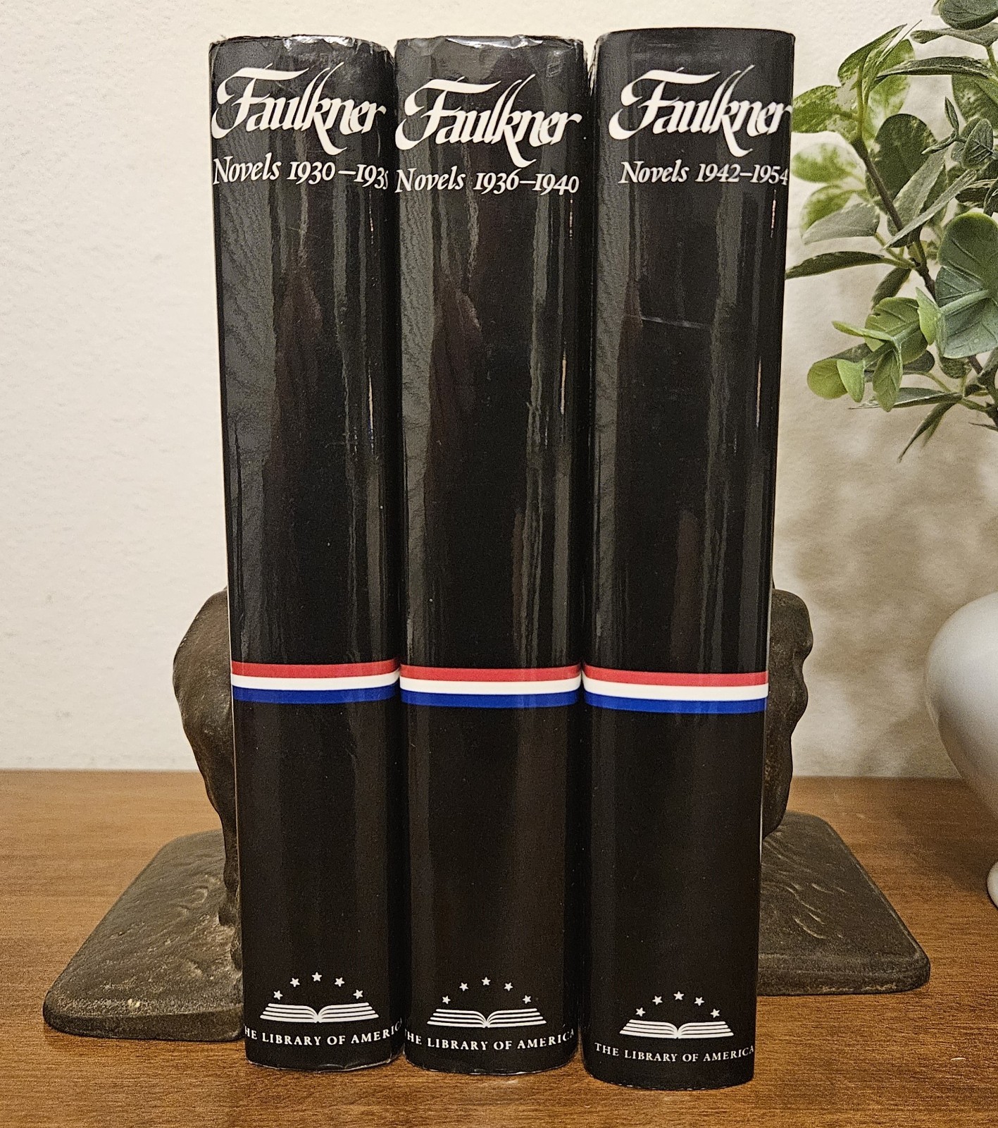 William Faulkner Library of America 3 Volume Set Complete 1930-1954 HC/DJ NF!
