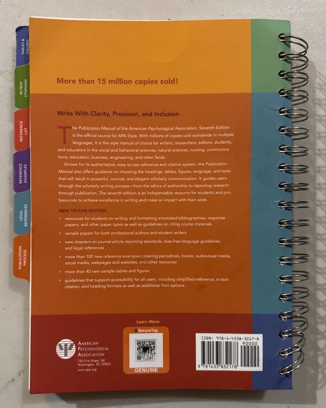 Publication Manual (OFFICIAL) 7th Edition of the American Psychological…