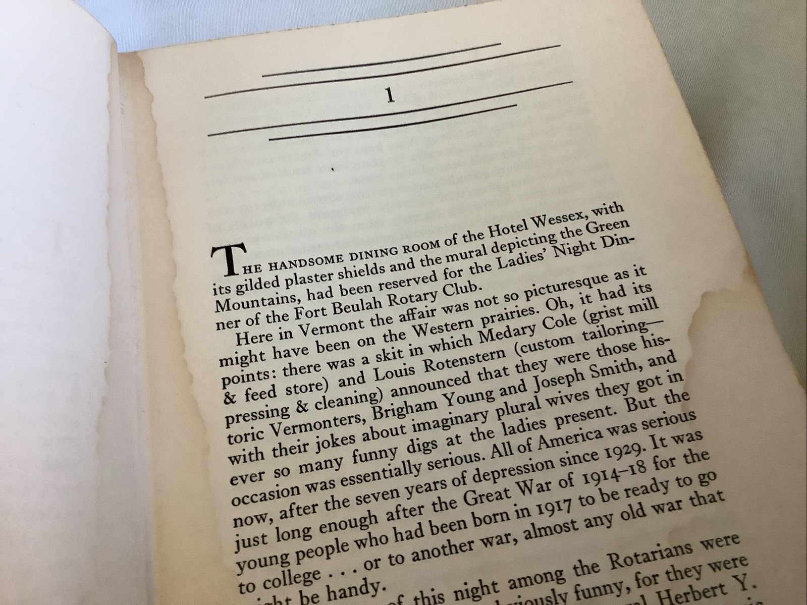 It Can’t Happen Here by Sinclair Lewis (1935 True Doubleday Doran First Edition)