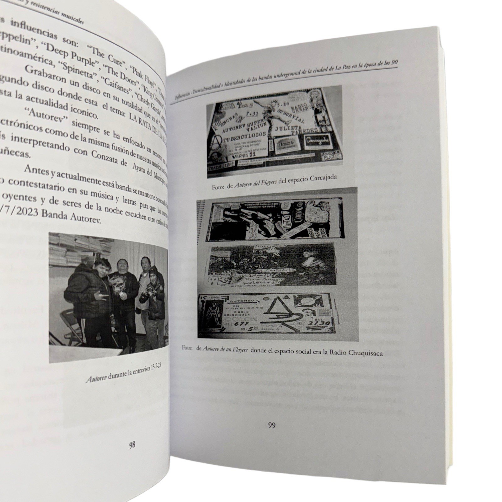 Perspectivas Y Resistencias Musicales Vol 1 Julio 2023 Reynaldo Tapia 220 Pages.