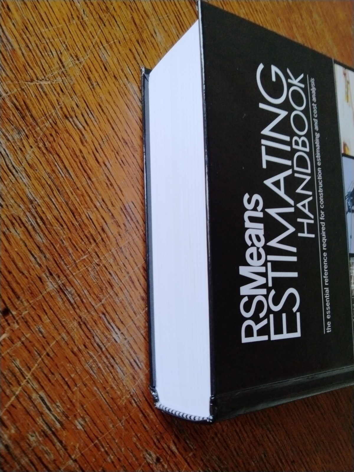 RSMeans Estimating Handbook Third 3rd Edition Hardcover Clean Copy