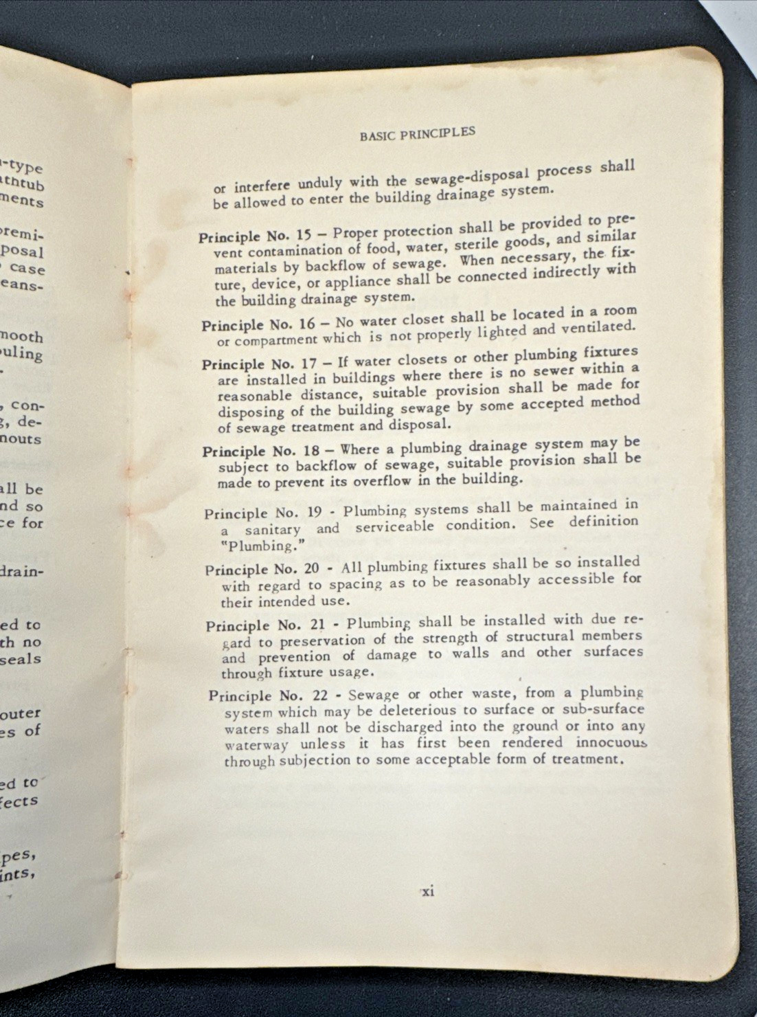VTG 1955 National Plumbing Code Book ASA A40.8-1955 SC 174 Pages Illustrated