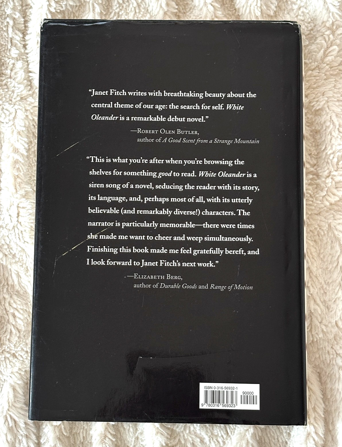 White Oleander – Hardcover By Fitch, Janet – GOOD