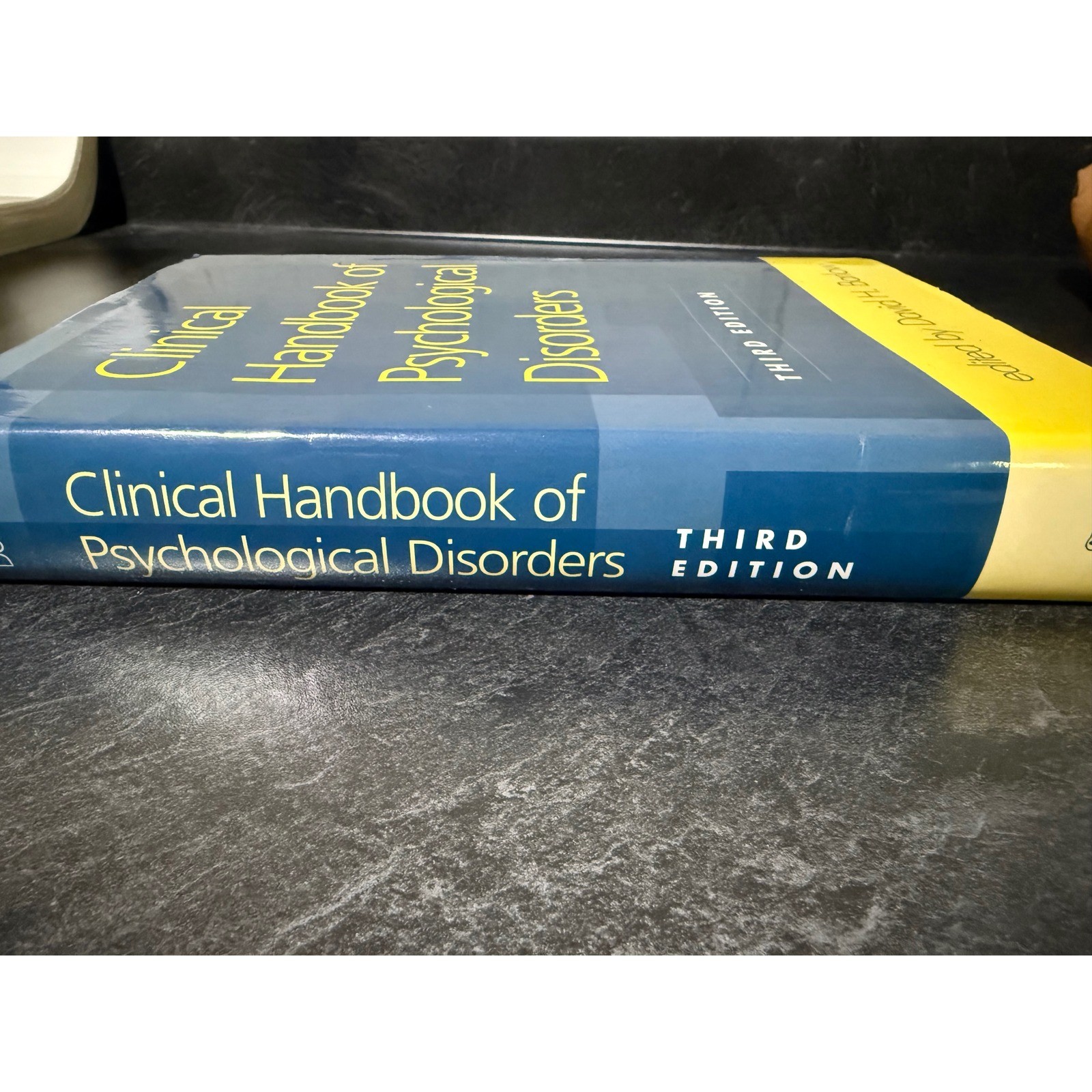 Clinical Handbook of Psychological Disorders 3rd Edition David H Barlow Textbook
