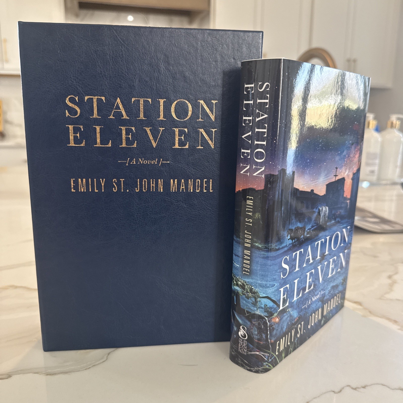 Station Eleven by Emily St. John Mandel SIGNED LETTERED of 26 SUBTERRANEAN