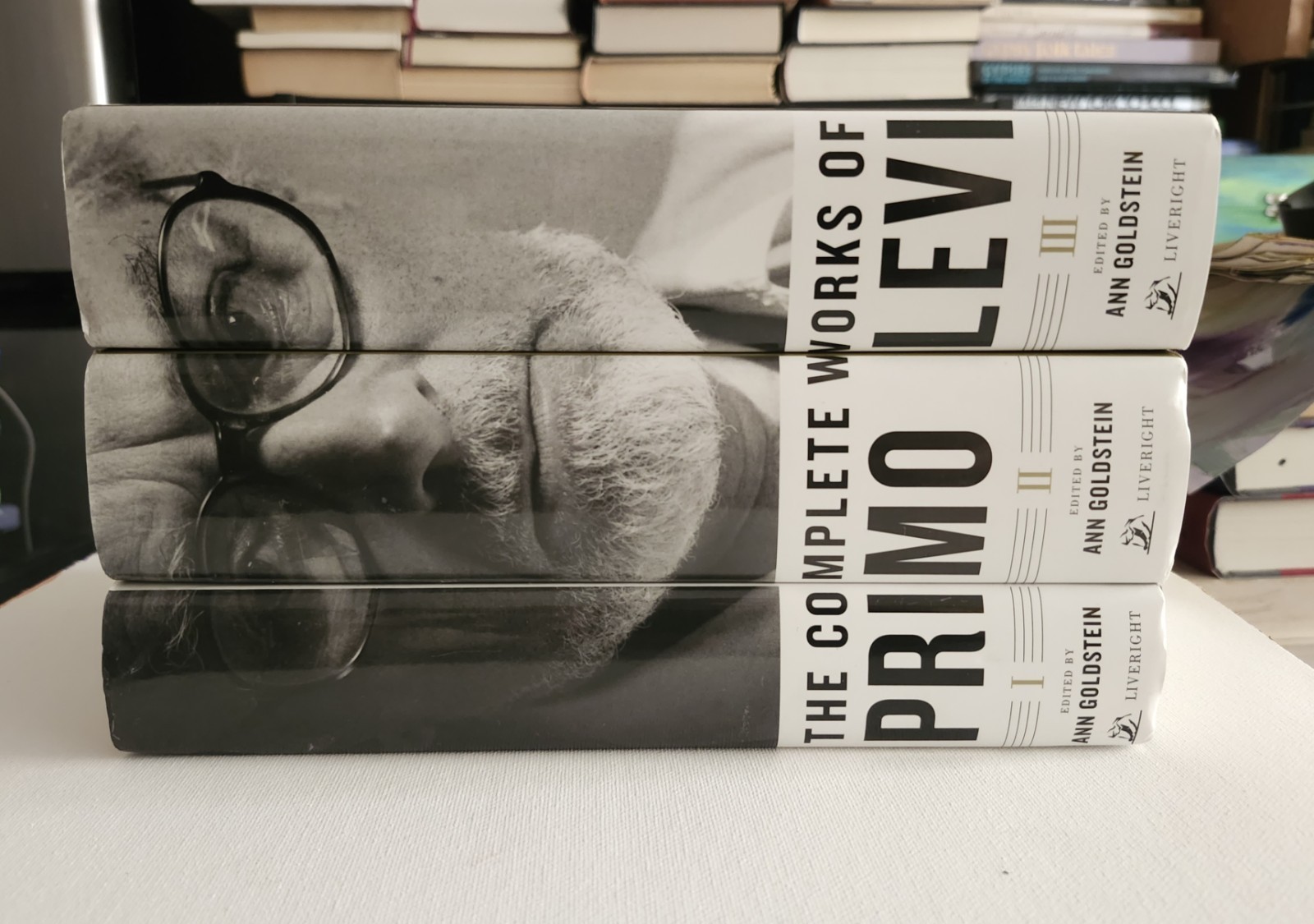 Complete Works of Primo Levi by Primo Levi (Liveright Set, 1st Ed, HC, 2015)