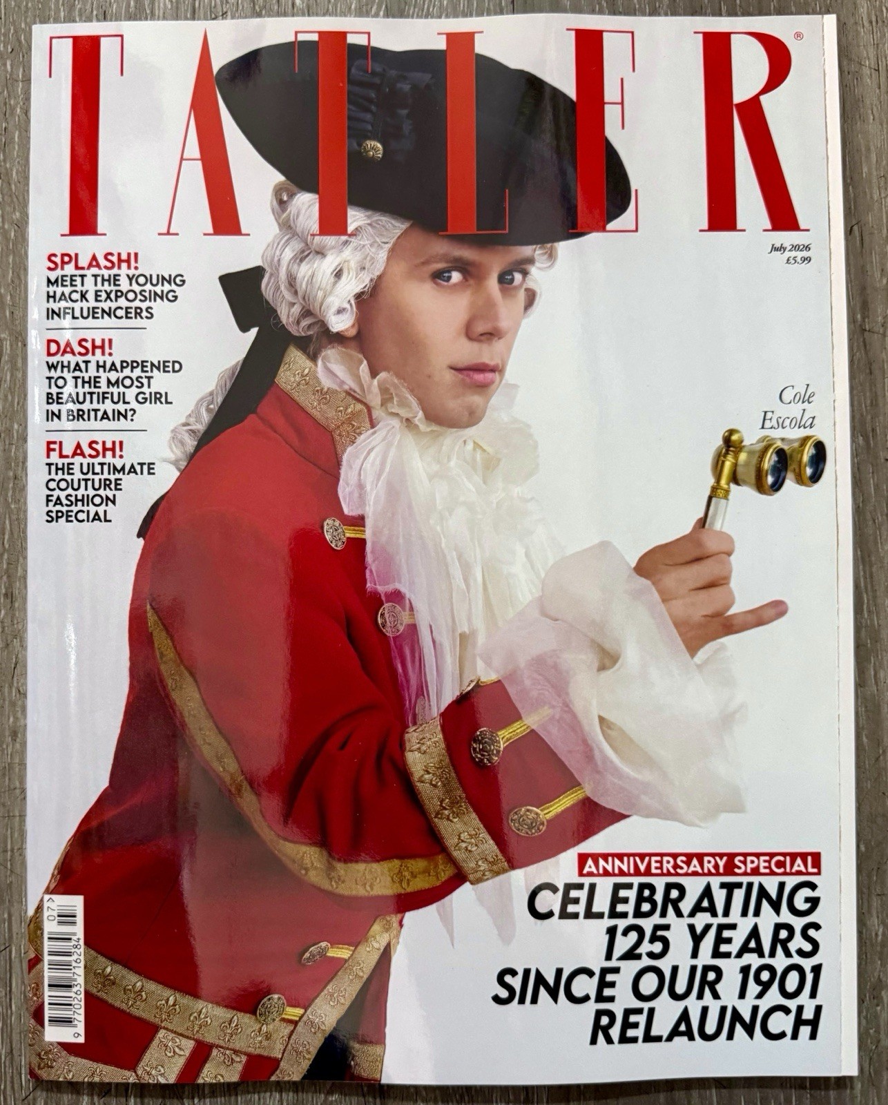 TATLER MAGAZINE – UK EDITION – JULY 2026 – BRNAD NEW