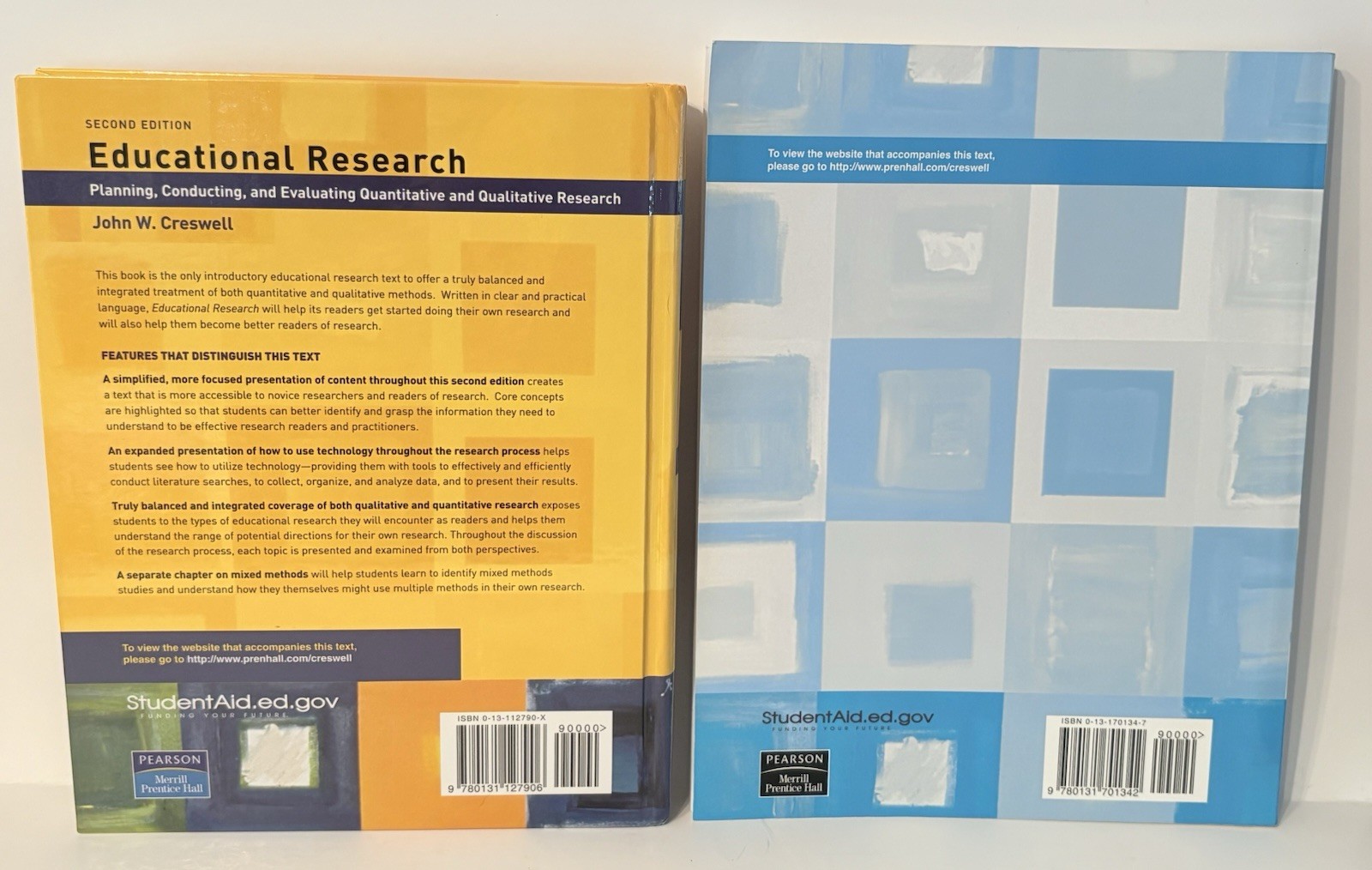 Educational Research 2nd Edition HC Book & PB Study Guide By John W Creswell