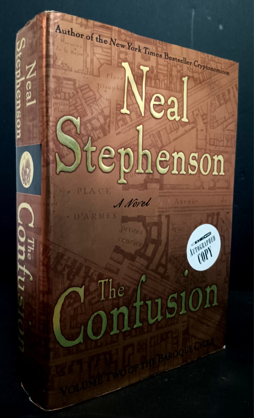 Neal Stephenson: Confusion (Signed 1st) & System of World (1st) Hardcovers