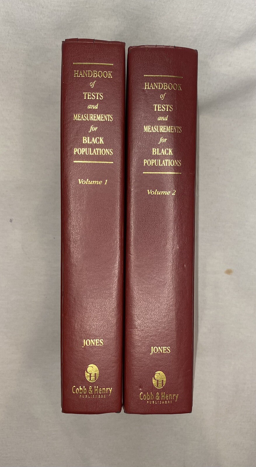 Handbook of Tests and Measurements for Black Populations Volume 1 & 2 Set 1996