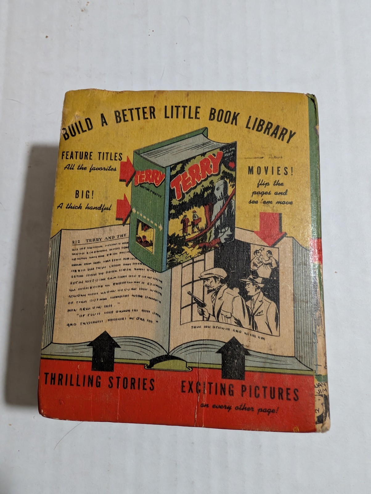 VINTAGE POPEYE ALL PICTURES COMICS BETTER LITTLE BOOK 1942 G