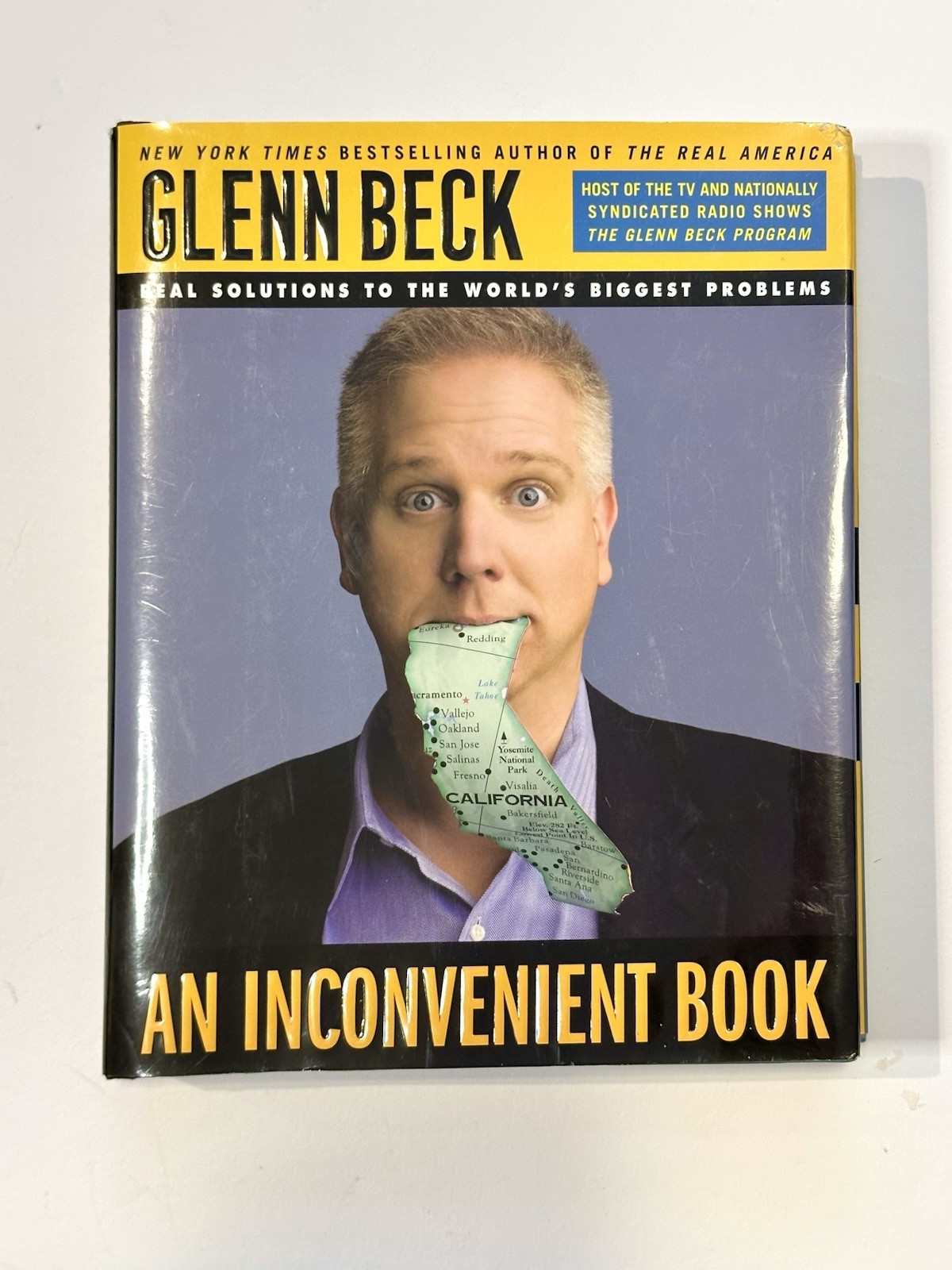 Glenn Beck An Inconvenient Book – SIGNED – 1st Threshold Editions Hardcover 2007