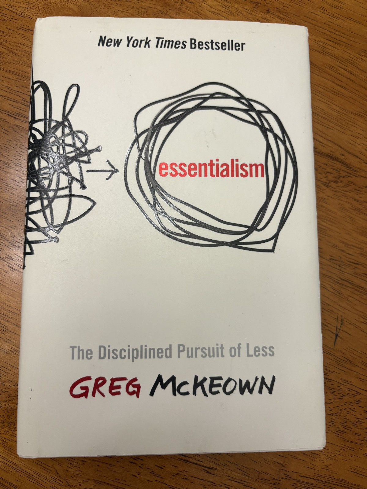 Essentialism : The Disciplined Pursuit of Less by Greg. McKeown (2014,…