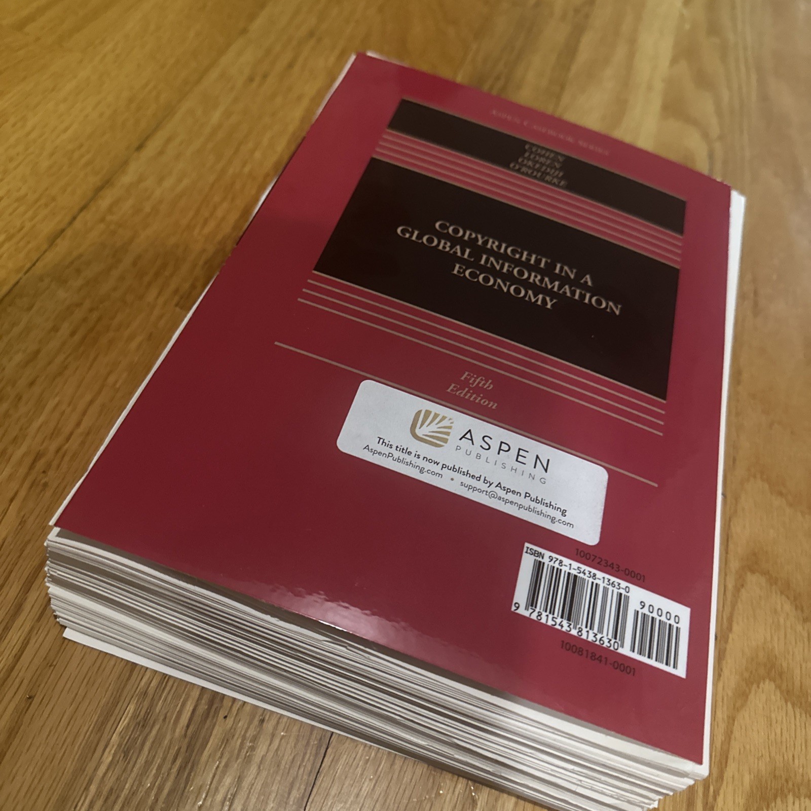 Copyright in a Global Information Economy (5th ed, Ringbound)