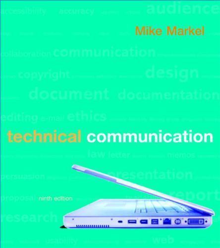 Technical Communication – 9780312485979, paperback, Mike Markel