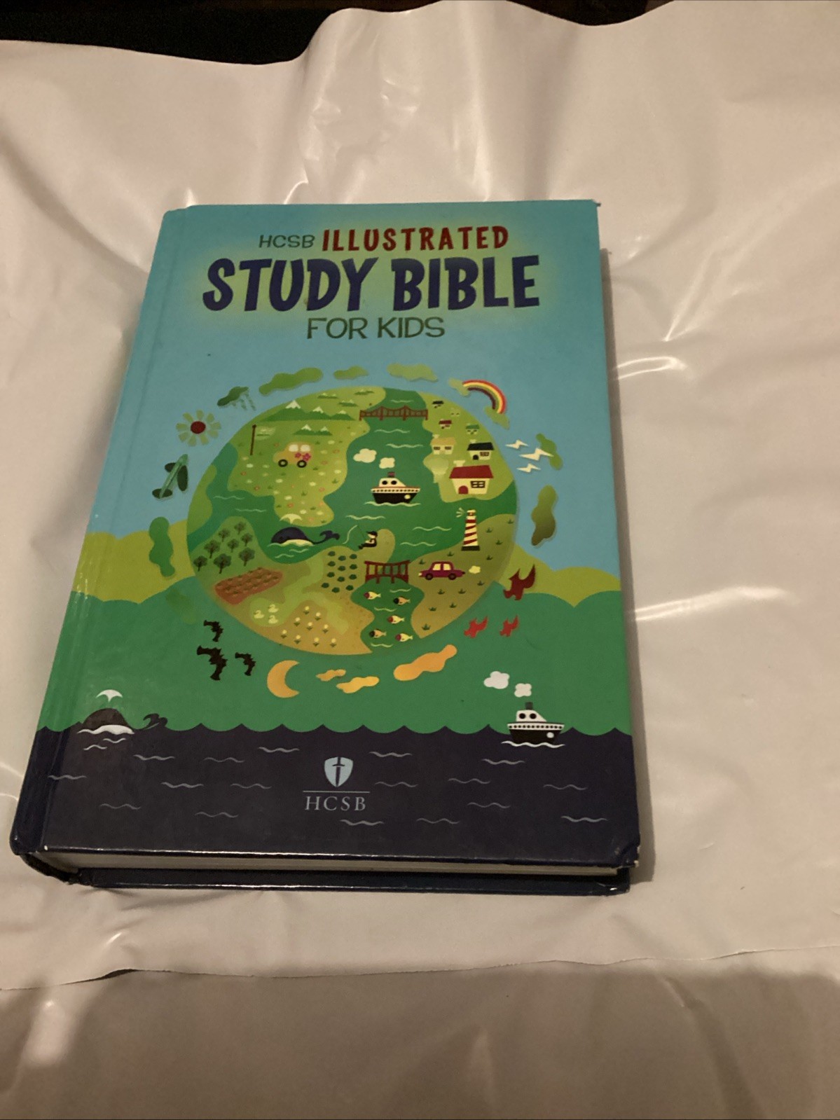 HCSB Illustrated Study Bible for Kids (Printed Hardcover)