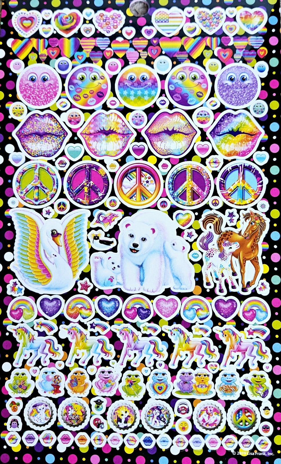 Lisa Frank Ultimate Gift Set Jumbo Coloring & Activity Books Plus 600+ stickers!