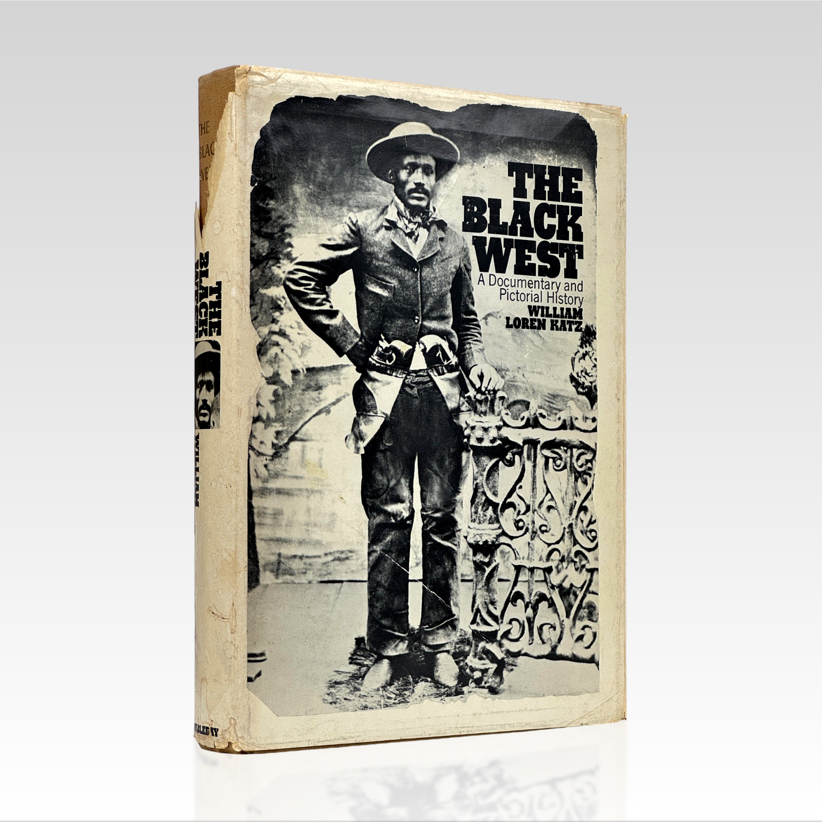 1971 WILLIAM LOREN KATZ. The Black West VINTAGE HC VG
