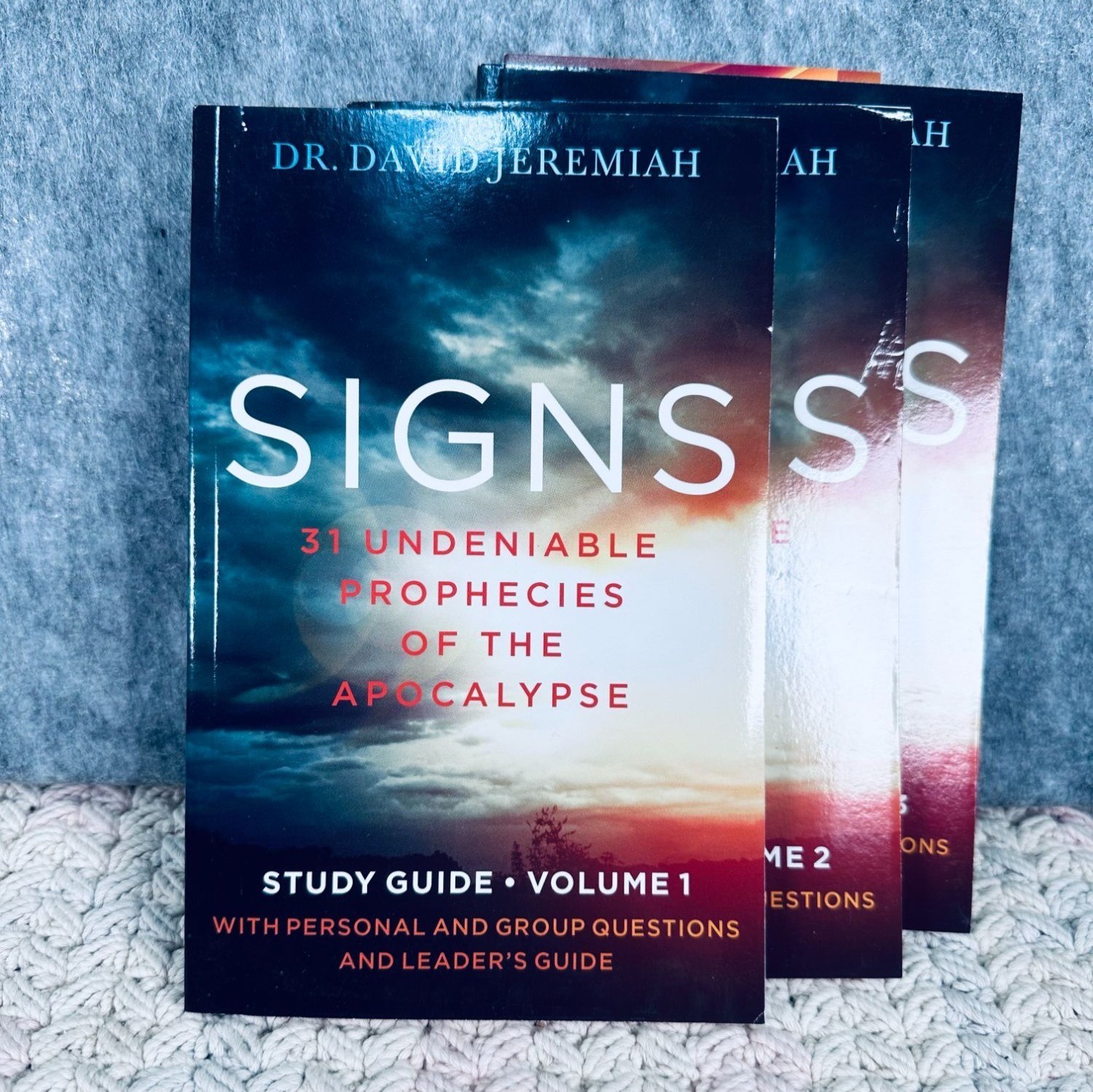 Signs: 31 Undeniable Prophecies The Apocalypse Study Guide Volumes 1-3 Jeremiah