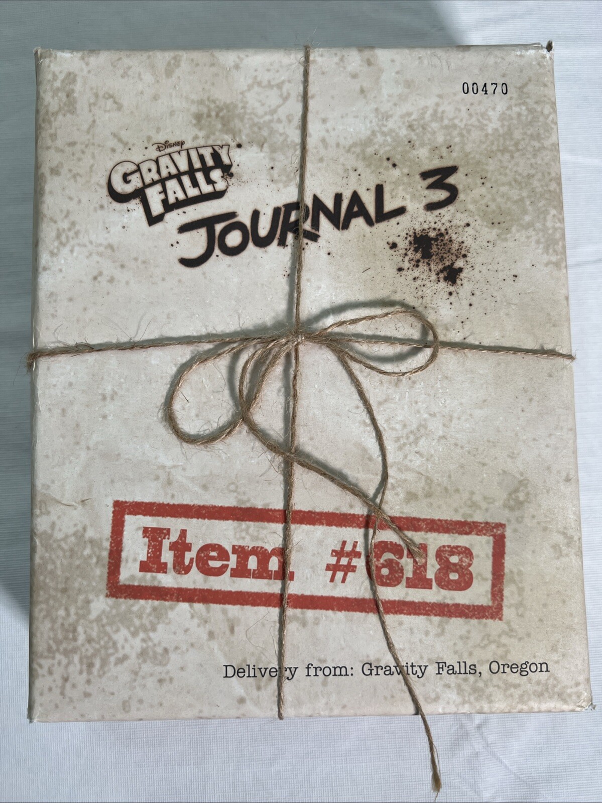 Gravity Falls Journal 3 Special Black Light Edition Limited Signed #470/10000
