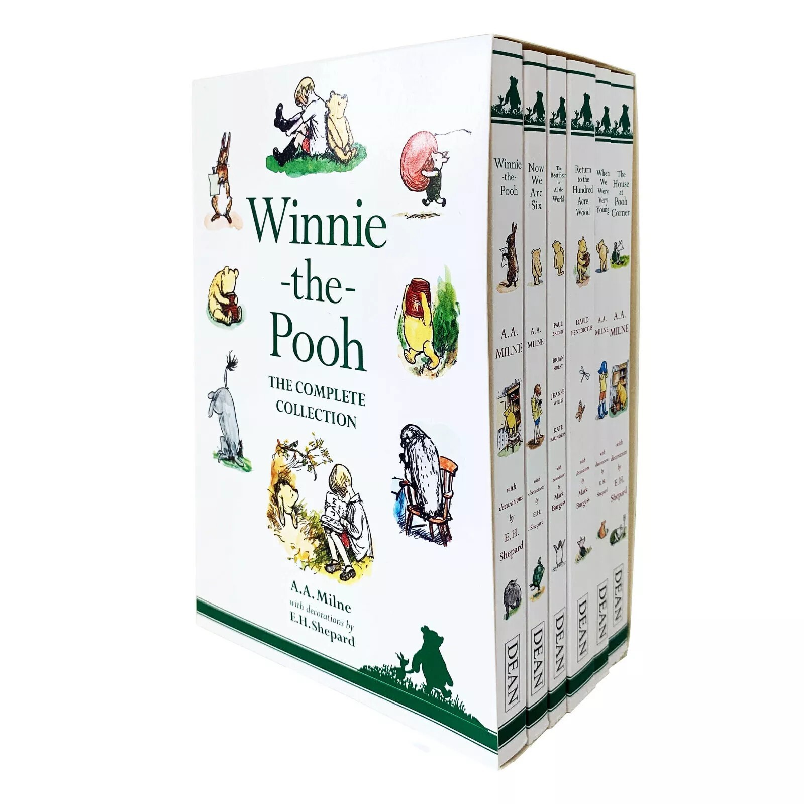 Winnie-The-Pooh Complete 6 Books Collection Paperback – Ages 7+ – By A. A.Milne