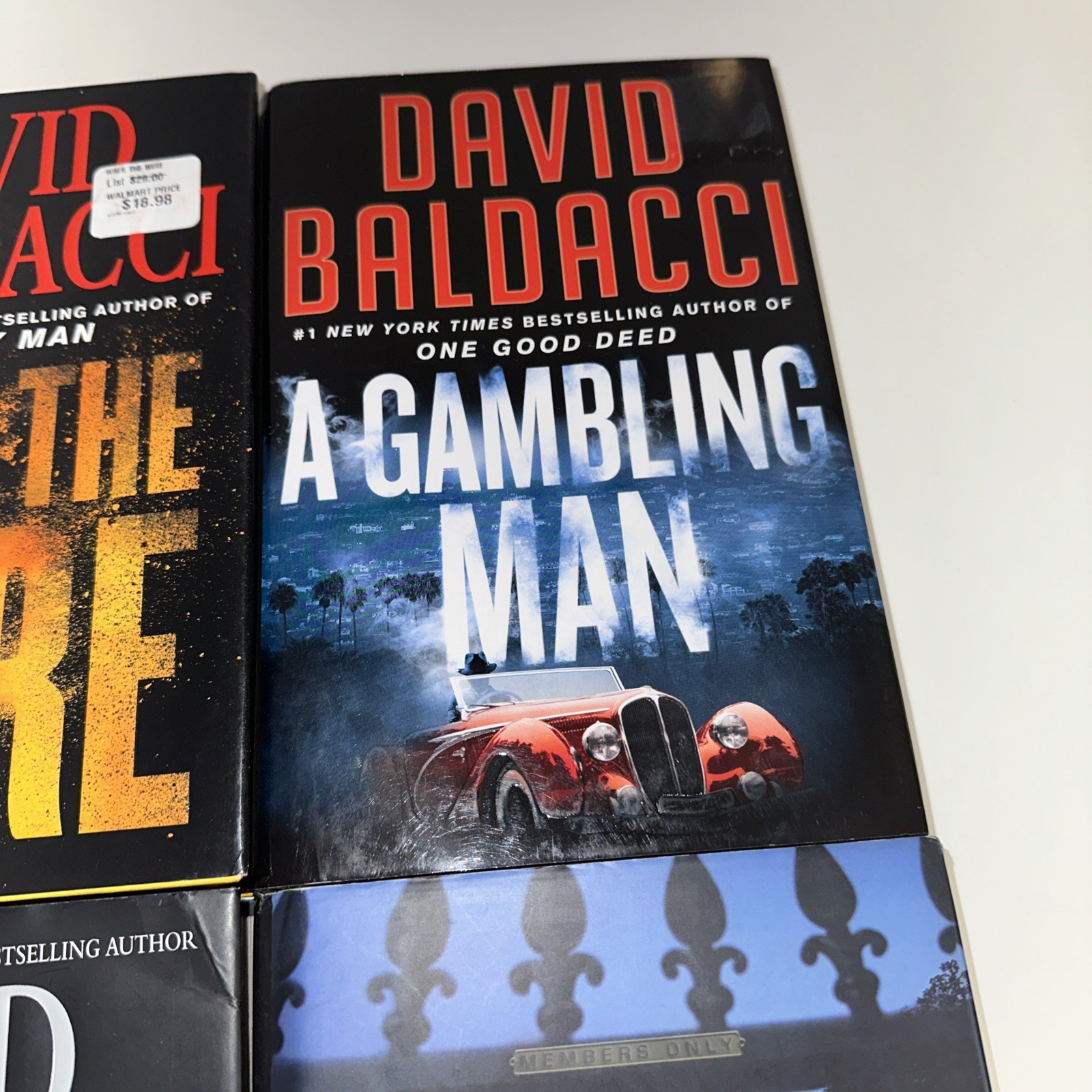 David Baldacci Thrillers / Lot Of 9 Hardcovers/DJ All First Editions