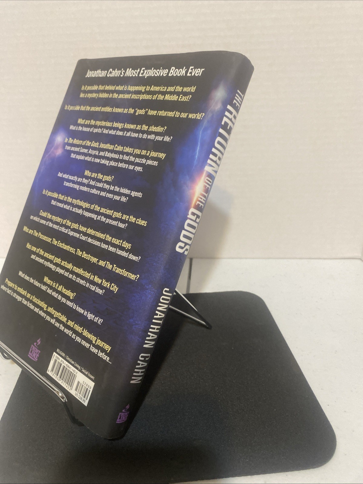 Return of the Gods by Jonathan Cahn (2022, Hardcover)