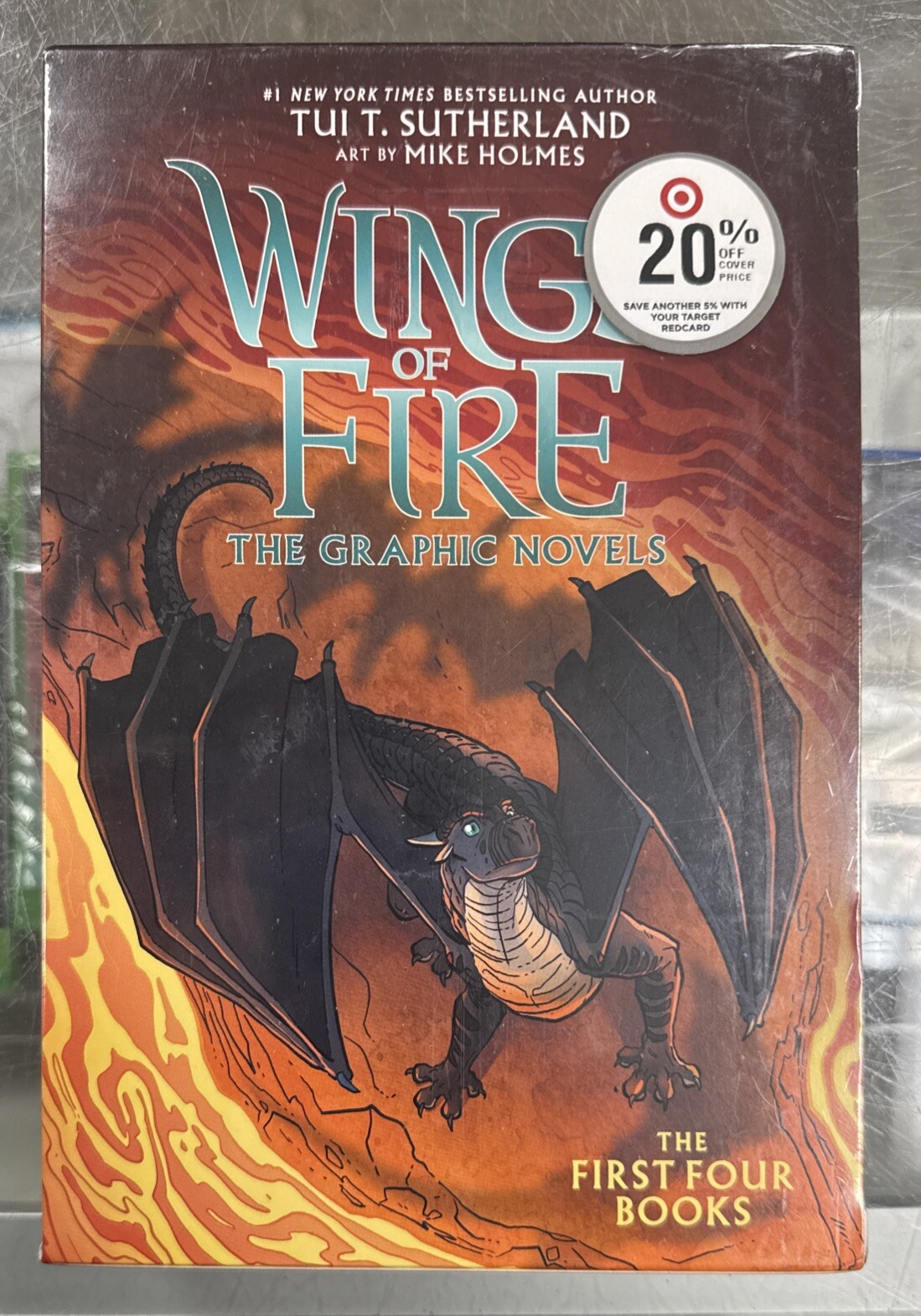 Wings of Fire Graphix Novels Collection Box Set (Books 1-4) By Tui T. Sutherland