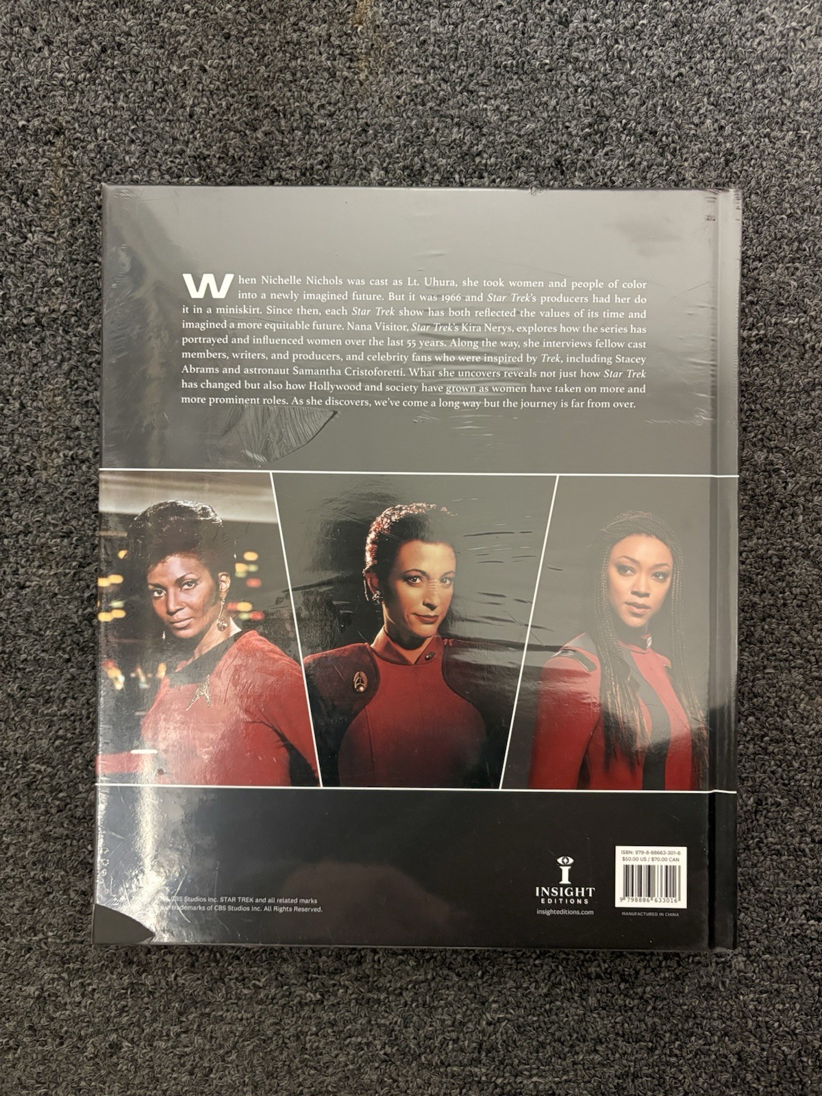 Star Trek Open A Channel A Woman’s Trek By Nana Visitor Hardcover