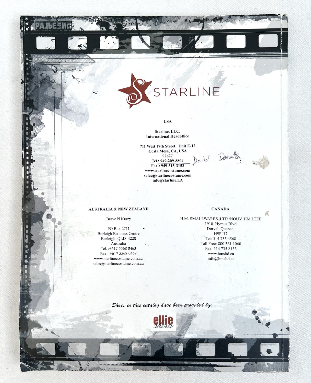 HOT Sexy Scanty Starline 2013 COSTUME COLLECTION Catalog 198 pages (Shop Copy)
