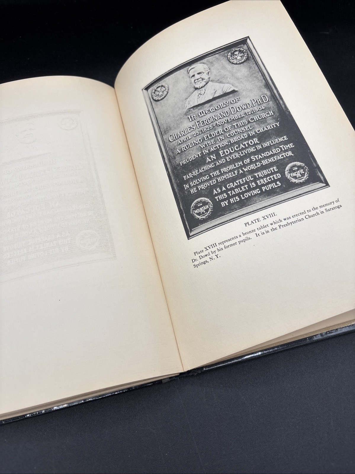 1930 Charles Dowd & Standard Time 1st Ed. Knickerbocker Railroad Time Zones