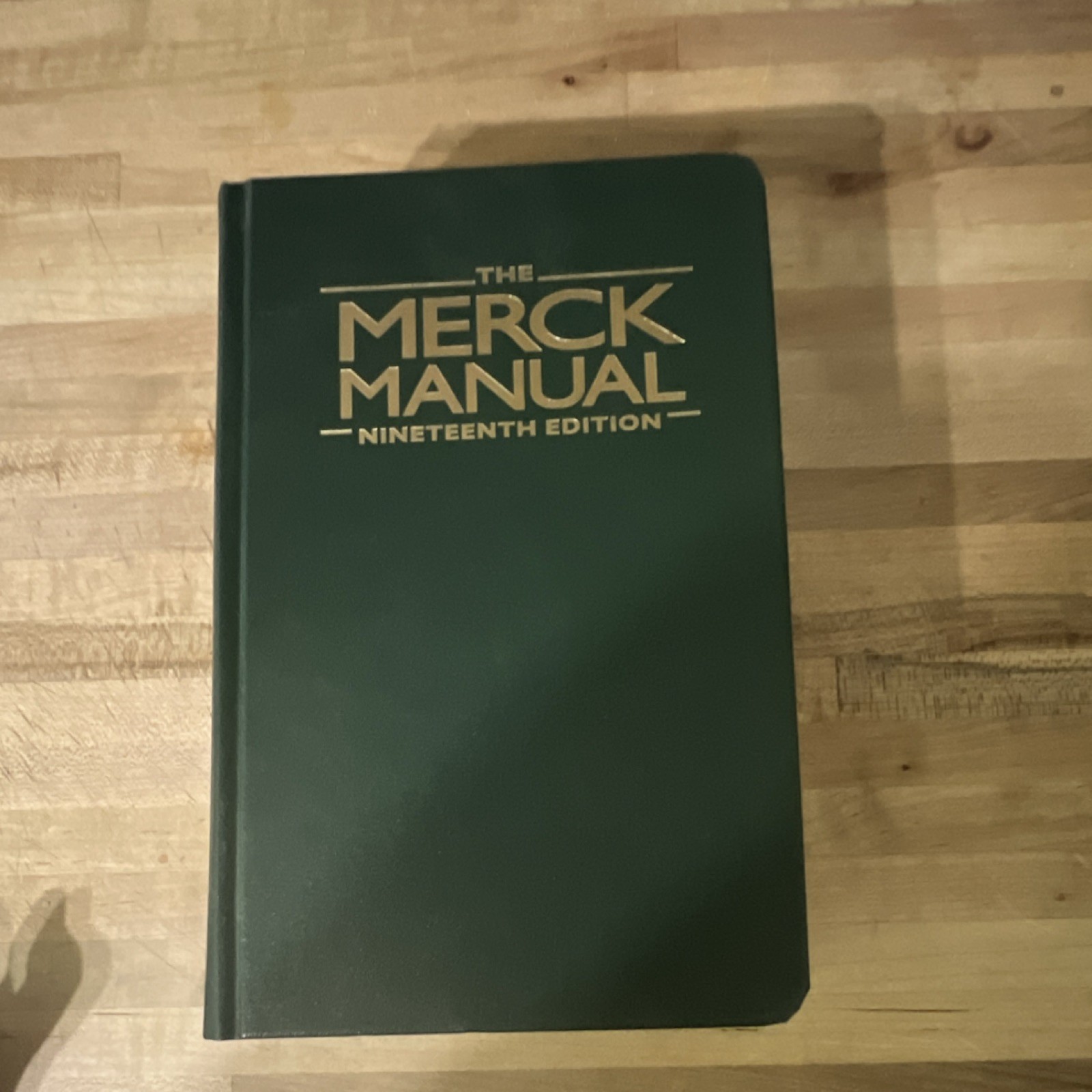 The Merck Manual 19th Edition Hardcover Mark H Beers Like New