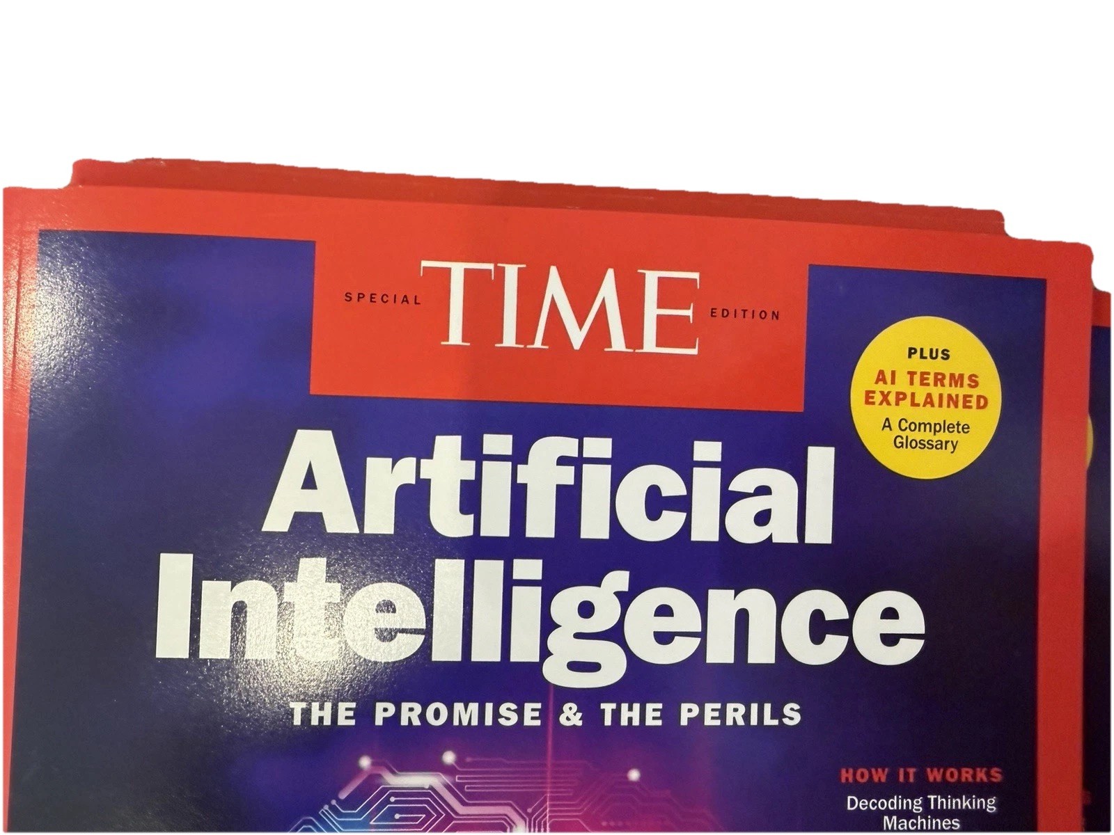 Brand New Special Edition TIME Magazine AI Artificial Intelligence Magazine