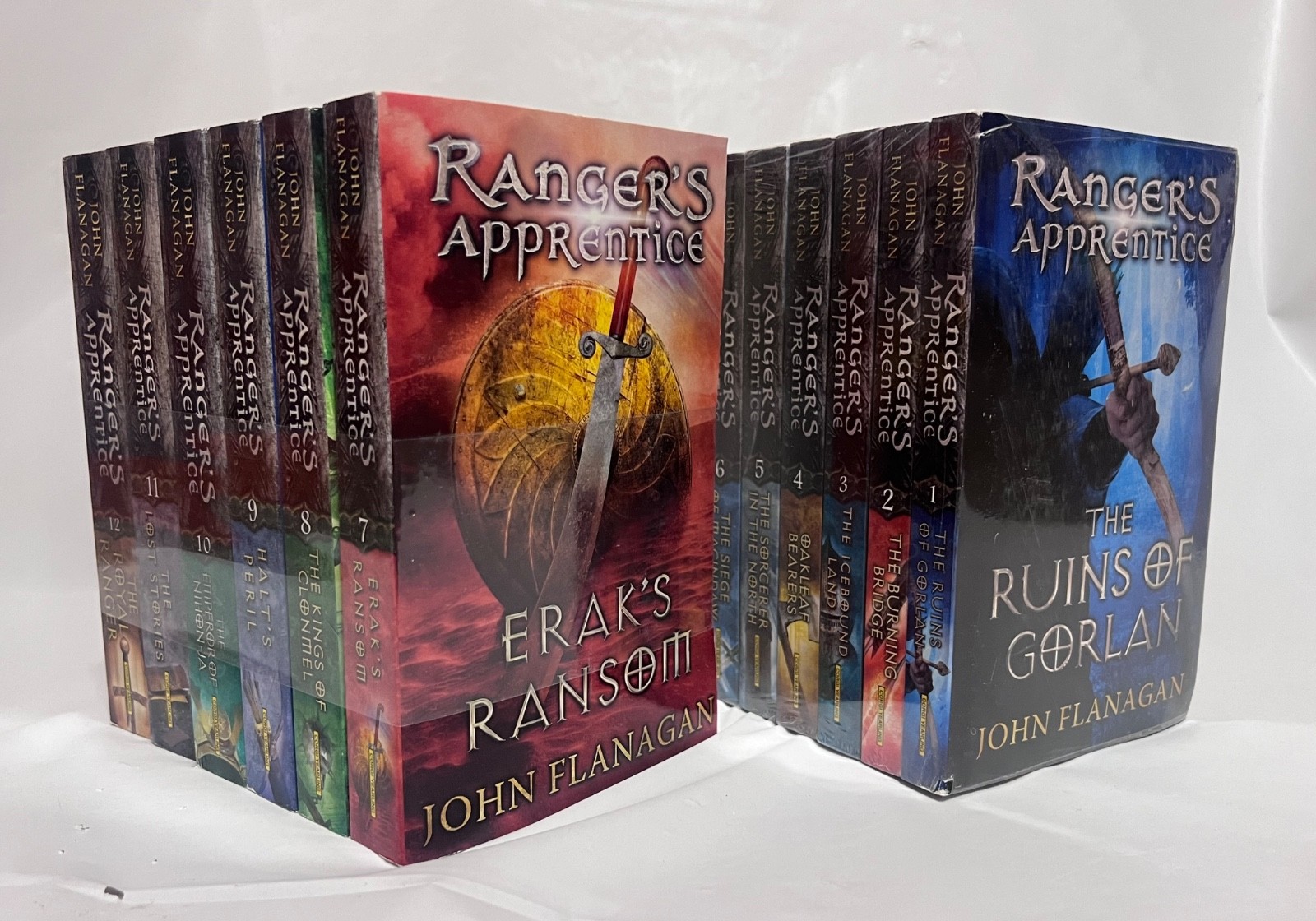RANGER’S APPRENTICE The Complete Series by John Flanagan Set of Paperbacks 1-12