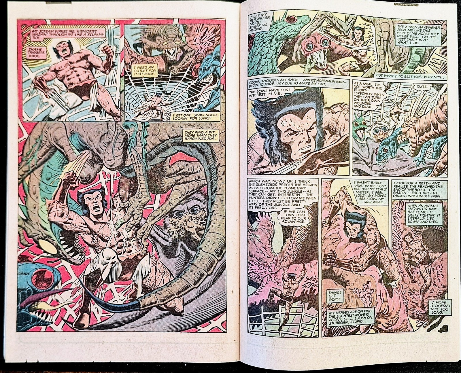 UNCANNY X-MEN #162 VF/NM WOLVERINE SOLO STORY COCKRUM ART MARVEL COMICS 1982