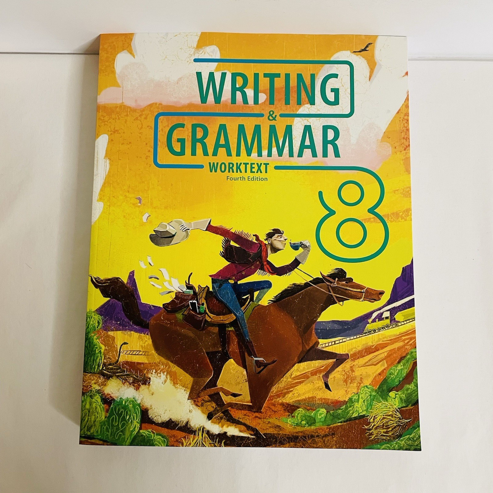 BJU Press Writing and Grammar 8 Student Worktext 4th Ed Paperback Homeschool