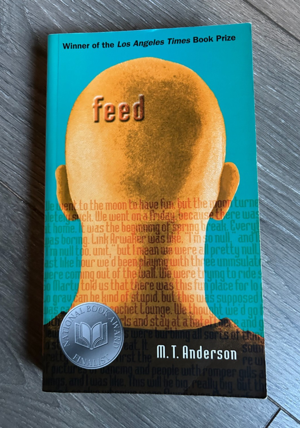 Feed by M. T. Anderson (2004, Trade Paperback)