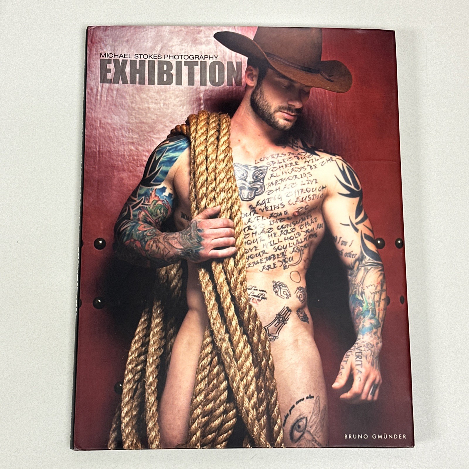 MICHAEL STOKES PHOTOGRAPHY , EXHIBITION Male Photography HC, EXCELLENT CON
