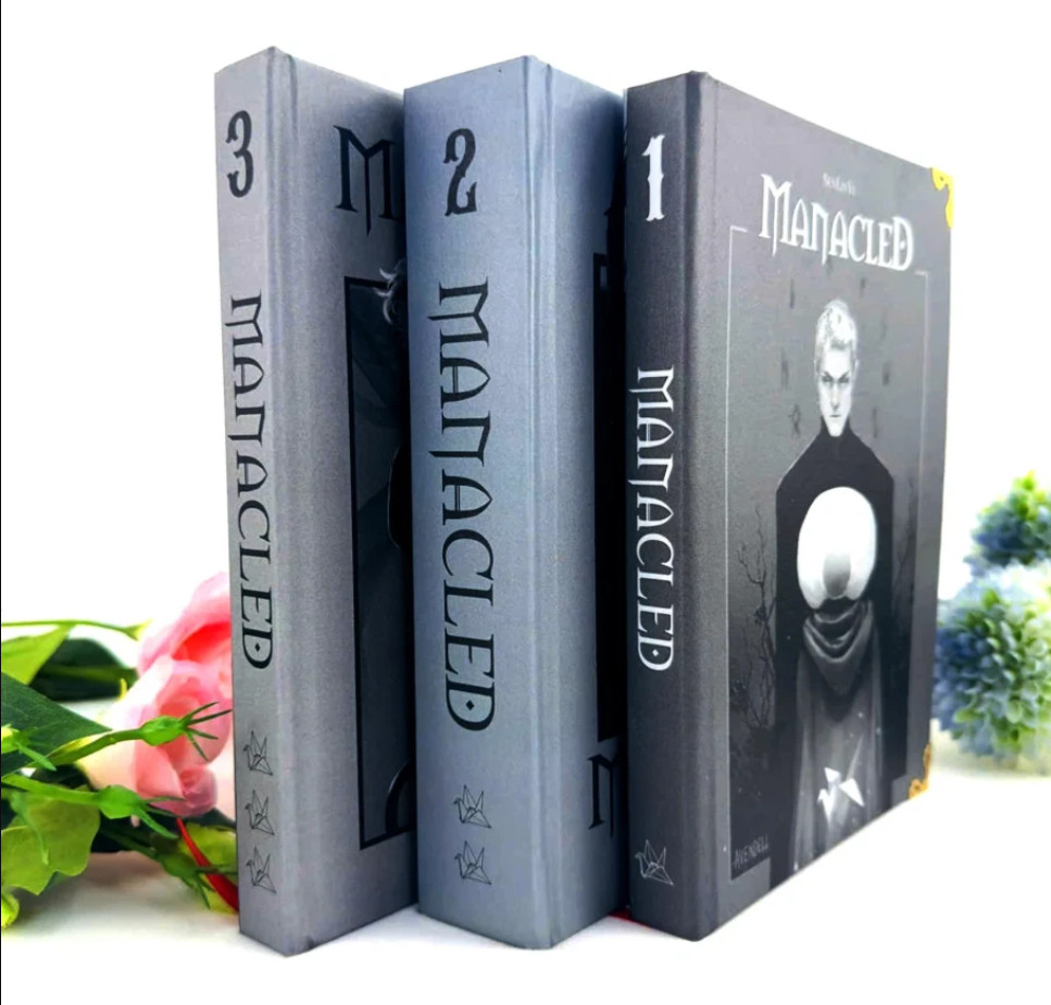 Manacled Book – Deluxe 3-Volume Edition with Illustrations – Complete Series. Ex