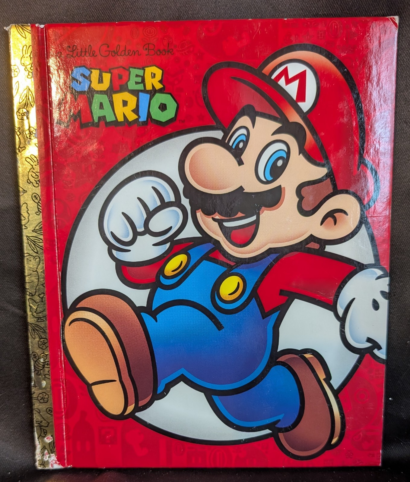 Little Golden Book Super Mario by Steve Foxe c 2021 Back Cover Price$5.99