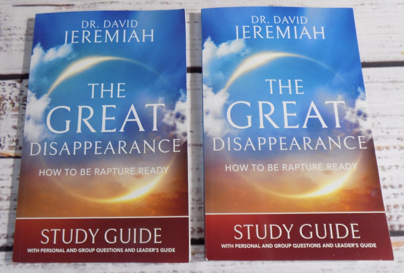 David Jeremiah Rapture / End Time Study Book Lot Of 14 Christian Study Books